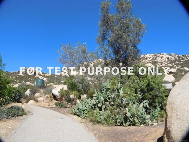 Demo/Test Data Honey Springs Rd Unit 56, Jamul, Ca 91935