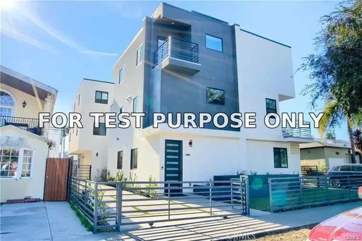 Demo/Test Data 4455 S Slauson Avenue, Culver City, Ca 90230