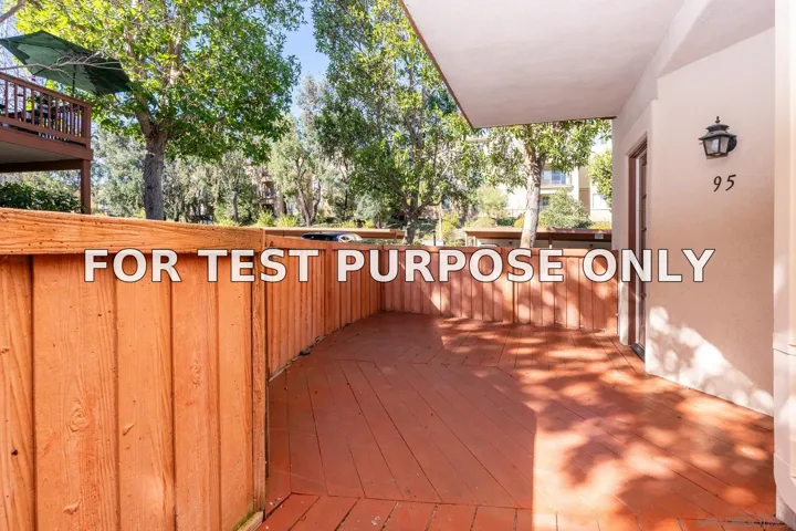 Demo/Test Data 4045 Carmel View Rd Unit 95, San Diego, Ca 92130