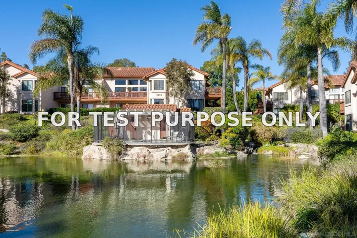 Demo/Test Data 4045 Carmel View Rd Unit 95, San Diego, Ca 92130