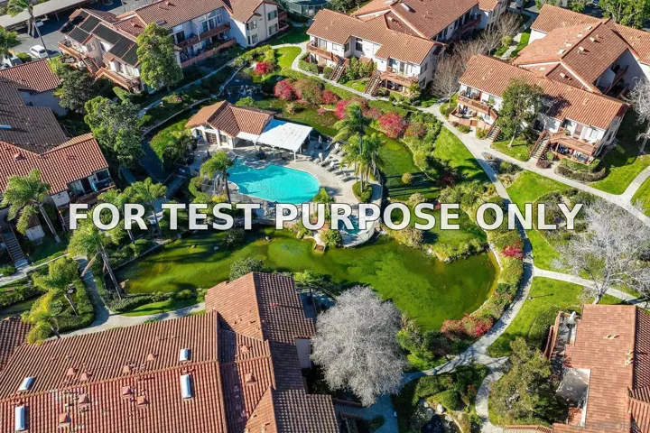 Demo/Test Data 4045 Carmel View Rd Unit 95, San Diego, Ca 92130