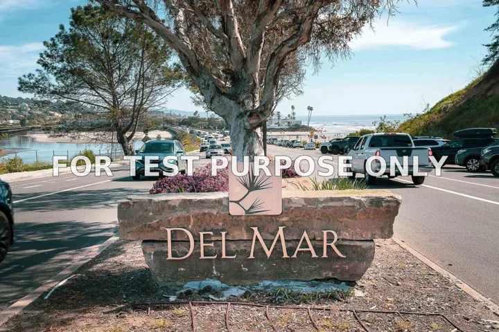 Demo/Test Data 4045 Carmel View Rd Unit 95, San Diego, Ca 92130