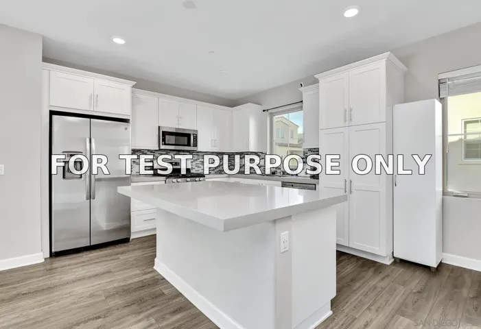 Demo/Test Data 11001 Logan Way, San Diego, Ca 92129