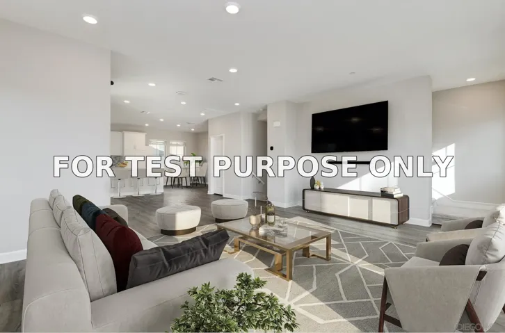 Demo/Test Data 11001 Logan Way, San Diego, Ca 92129