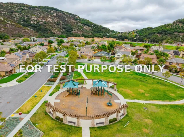 Demo/Test Data 3285 Timken Circle, Escondido, Ca 92027