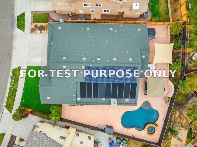 Demo/Test Data 3285 Timken Circle, Escondido, Ca 92027