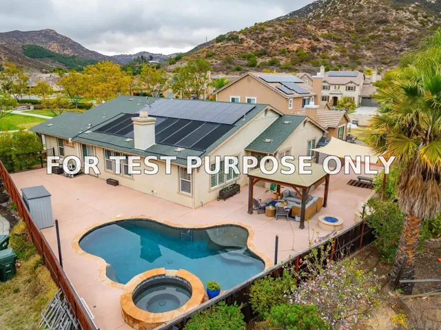 Demo/Test Data 3285 Timken Circle, Escondido, Ca 92027