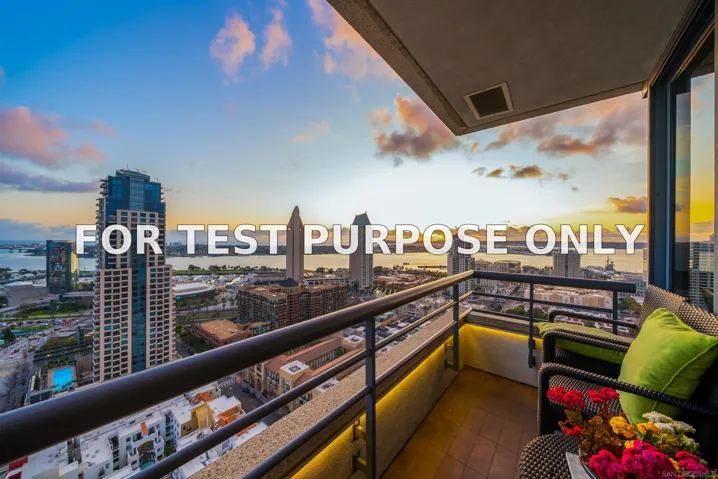 Demo/Test Data 700 Front St Unit 2201, San Diego, Ca 92101