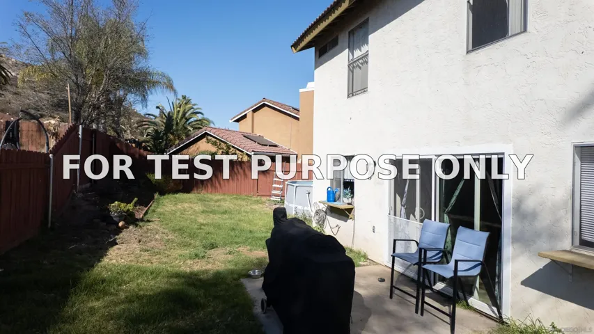 Demo/Test Data 10240 Caminito Rio Ct., Lakeside, Ca 92040