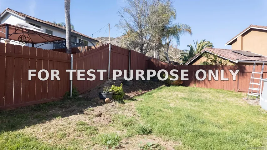 Demo/Test Data 10240 Caminito Rio Ct., Lakeside, Ca 92040