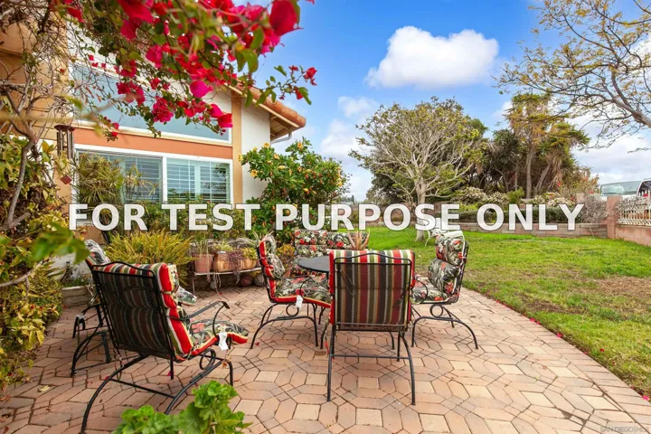 Demo/Test Data 1641 Loma Lane, Chula Vista, Ca 91911