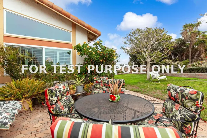 Demo/Test Data 1641 Loma Lane, Chula Vista, Ca 91911