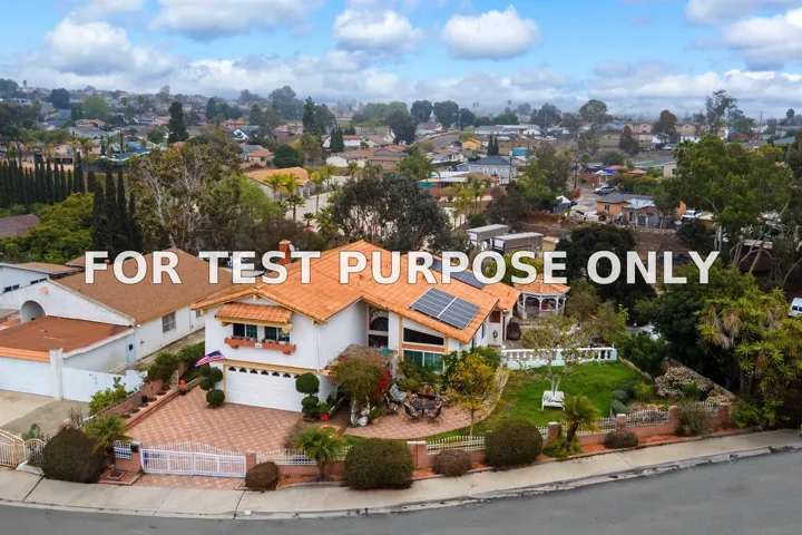 Demo/Test Data 1641 Loma Lane, Chula Vista, Ca 91911