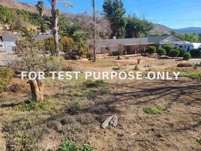 Demo/Test Data 9109 Huntley Rd, Fallbrook, Ca 92028