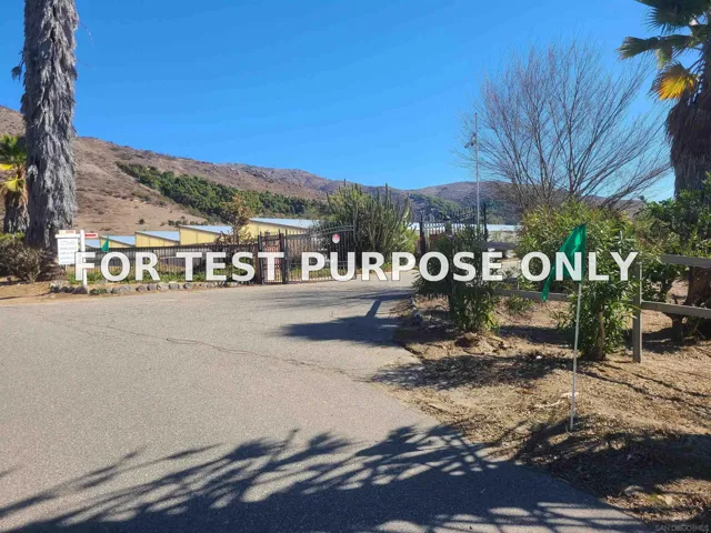 Demo/Test Data 9109 Huntley Rd, Fallbrook, Ca 92028