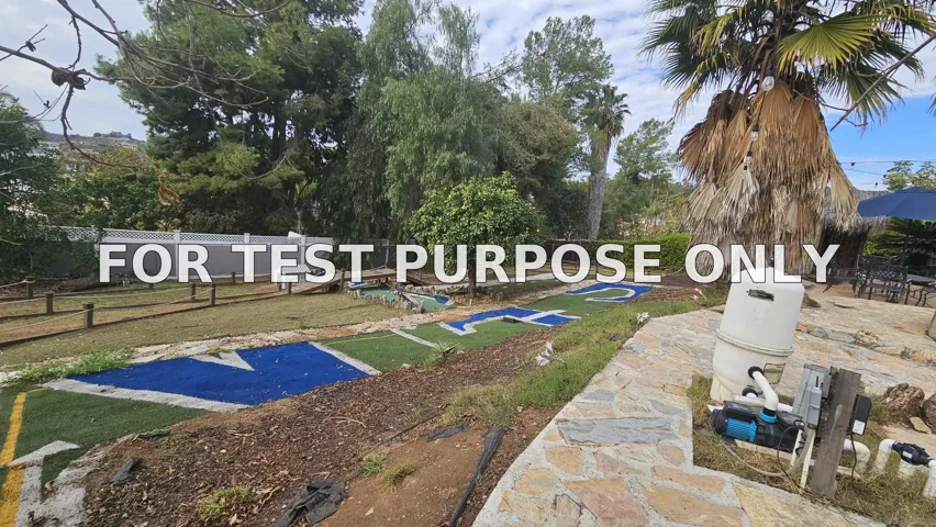 Demo/Test Data 1780 Jaime Lynn Ln., El Cajon, Ca 92019