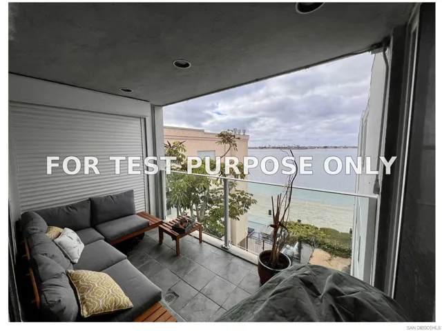 Demo/Test Data 3850 Riviera Drive Unit 3b, San Diego, Ca 92109