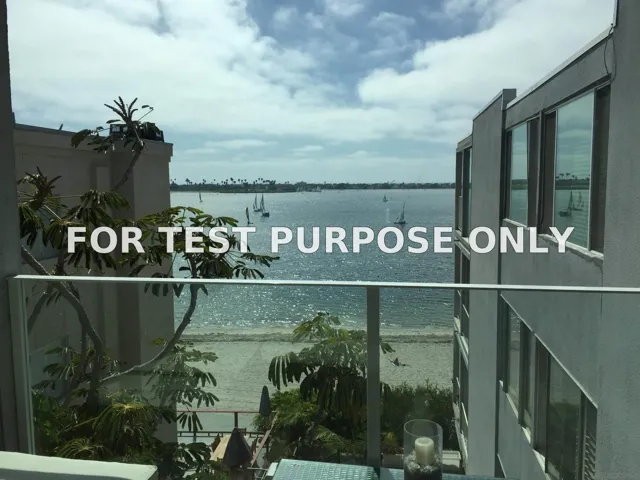 Demo/Test Data 3850 Riviera Drive Unit 3b, San Diego, Ca 92109