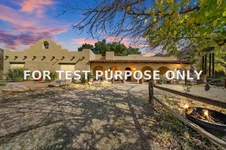Demo/Test Data 1831 Barrett Lake Rd, Dulzura, Ca 91917