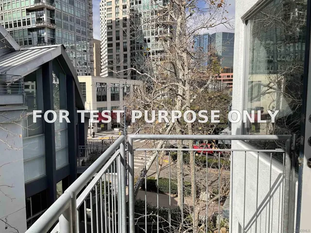 Demo/Test Data 101 Market St. Unit 437, San Diego, Ca 92101