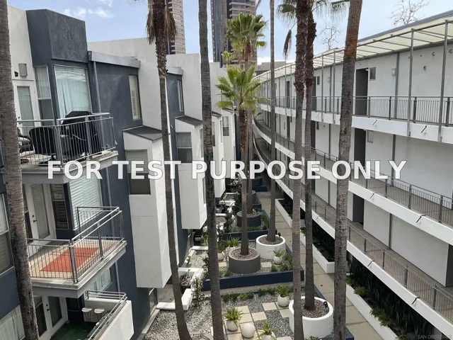 Demo/Test Data 101 Market St. Unit 437, San Diego, Ca 92101