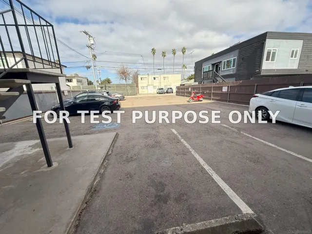 Demo/Test Data 4870 Santa Monica Avenue, San Diego, Ca 92107