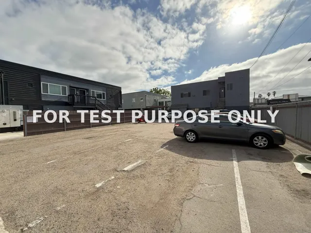 Demo/Test Data 4870 Santa Monica Avenue, San Diego, Ca 92107