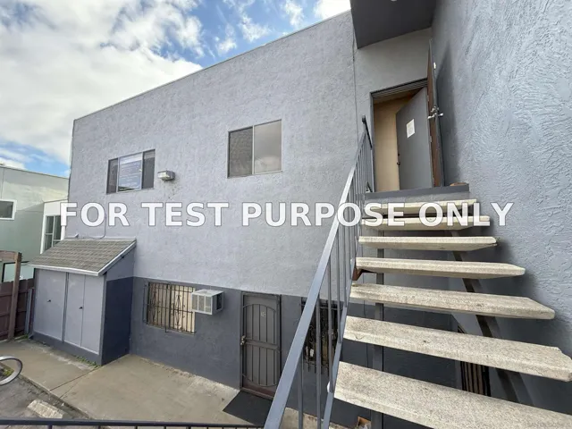 Demo/Test Data 4870 Santa Monica Avenue, San Diego, Ca 92107