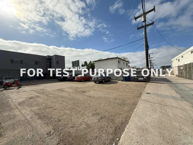 Demo/Test Data 4870 Santa Monica Avenue, San Diego, Ca 92107