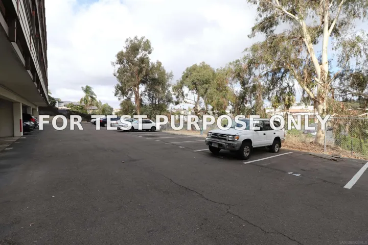 Demo/Test Data 4041 Oakcrest Dr Unit 105, San Diego, Ca 92105