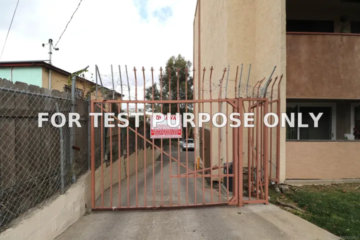 Demo/Test Data 4041 Oakcrest Dr Unit 105, San Diego, Ca 92105