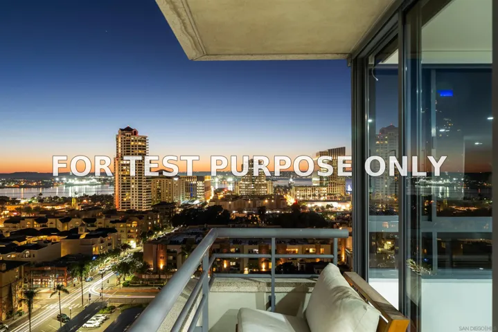 Demo/Test Data 700 Front St Unit 1102, San Diego, Ca 92101