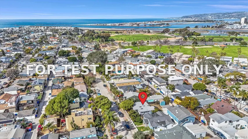 Demo/Test Data 4640 Greene St, San Diego, Ca 92107