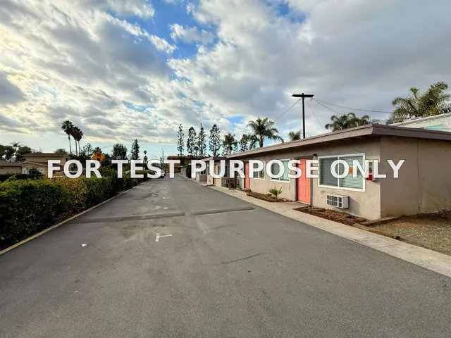 Demo/Test Data 275-99 S Mollison Ave, El Cajon, Ca 92020
