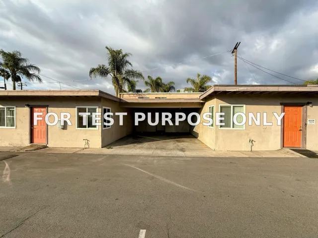 Demo/Test Data 275-99 S Mollison Ave, El Cajon, Ca 92020