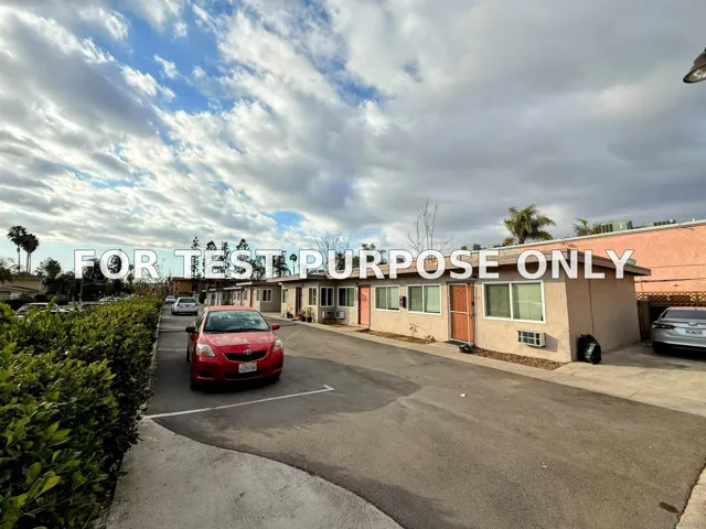 Demo/Test Data 275-99 S Mollison Ave, El Cajon, Ca 92020