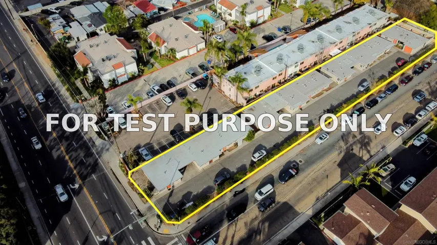 Demo/Test Data 275-99 S Mollison Ave, El Cajon, Ca 92020