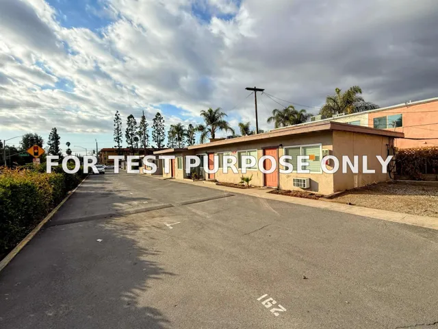 Demo/Test Data 275-99 S Mollison Ave, El Cajon, Ca 92020