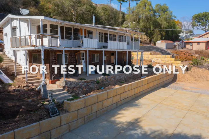 Demo/Test Data 9703 Upas Ln, Escondido, Ca 92029