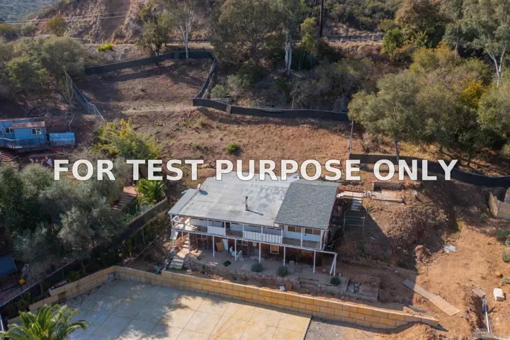 Demo/Test Data 9703 Upas Ln, Escondido, Ca 92029