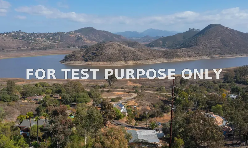 Demo/Test Data 9703 Upas Ln, Escondido, Ca 92029