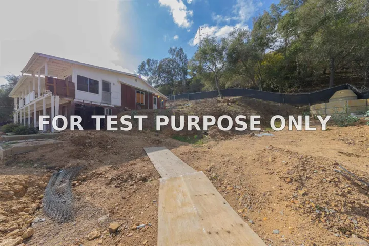 Demo/Test Data 9703 Upas Ln, Escondido, Ca 92029