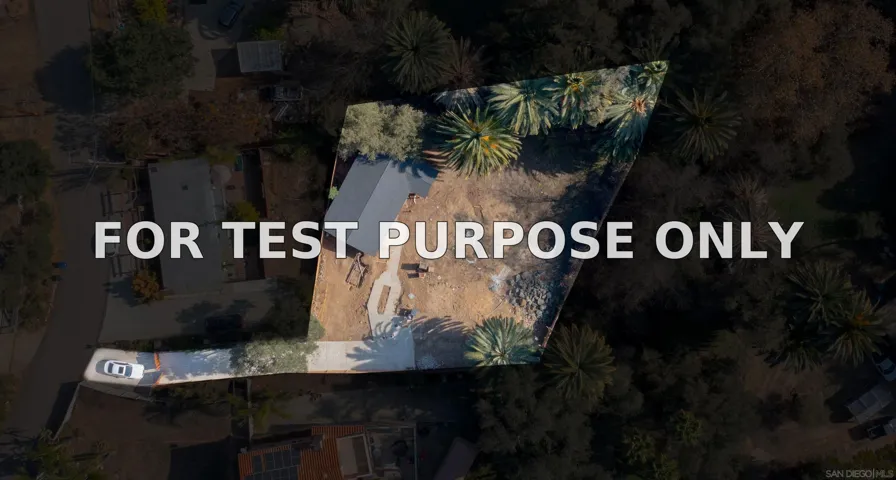Demo/Test Data 25734 Willow Ln, Escondido, Ca 92026