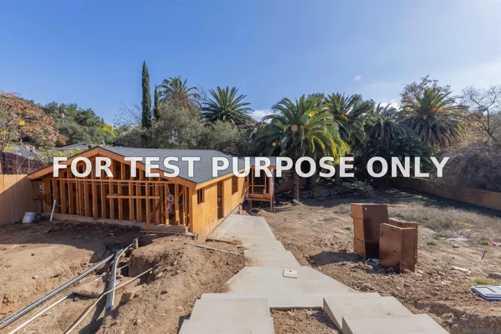 Demo/Test Data 25734 Willow Ln, Escondido, Ca 92026