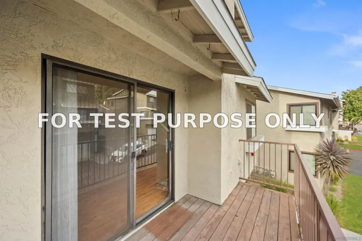 Demo/Test Data 583 Portsmouth Dr Unit D, Chula Vista, Ca 91911