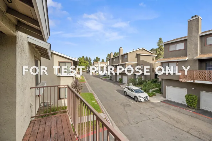 Demo/Test Data 583 Portsmouth Dr Unit D, Chula Vista, Ca 91911