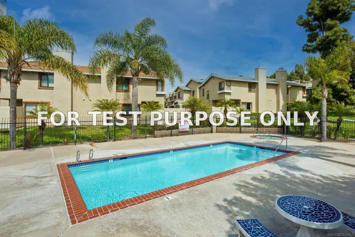 Demo/Test Data 583 Portsmouth Dr Unit D, Chula Vista, Ca 91911