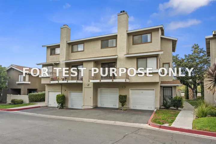 Demo/Test Data 583 Portsmouth Dr Unit D, Chula Vista, Ca 91911