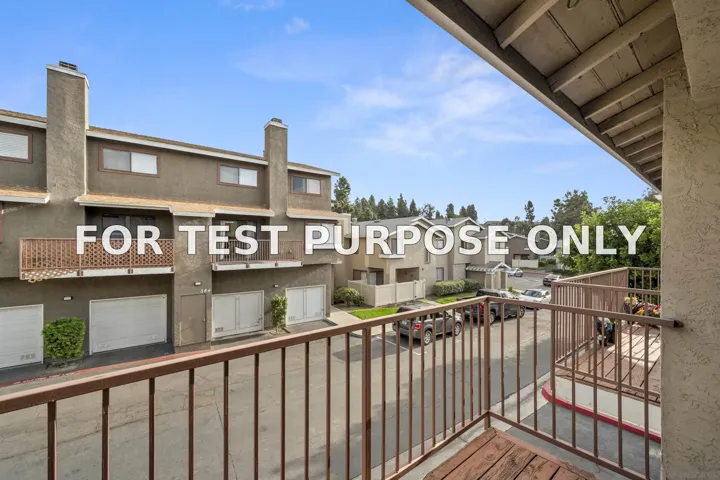 Demo/Test Data 583 Portsmouth Dr Unit D, Chula Vista, Ca 91911