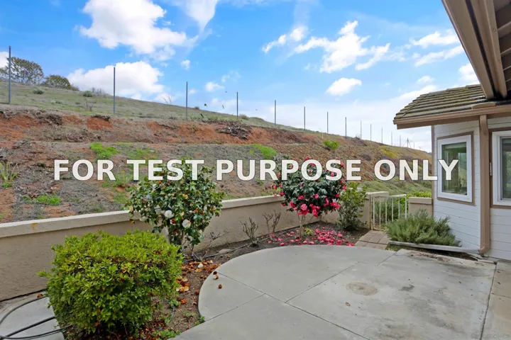 Demo/Test Data 69 Via Larga Vista, Bonsall, Ca 92003